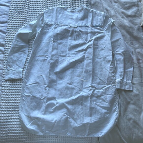 NWOT Toast Taro Cotton Oxford Long Shirt - Picture 5 of 11